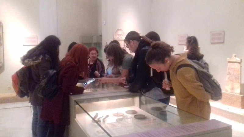 Εκπαιδευτική επίσκεψη της ειδικότητας Κοσμήματος στο Αρχαιολογικό Μουσείο της πόλης μας, στο πλαίσιο νέου Ευρωπαϊκού προγράμματος