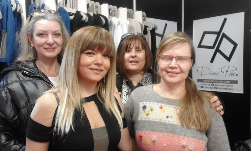 Students of VTI of Municipality of Volos at Athens Fashion Trade Show and Andydote  fashion fair.