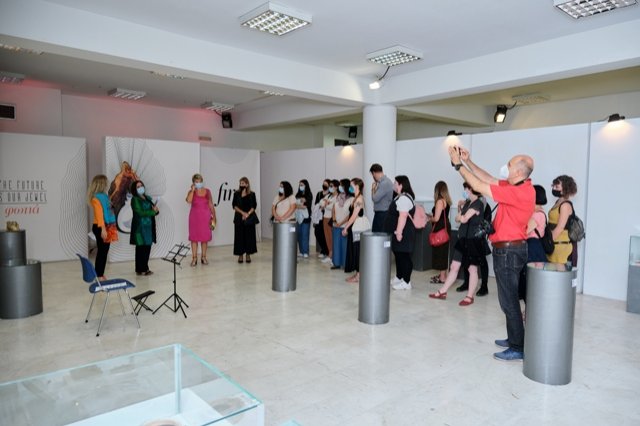 Opening ceremony of the Erasmus + project ‘The Future is our Jewel’ Jewelry exhibition at Giorgio de Chirico Art Center