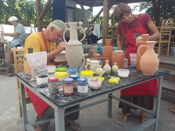 Participartion in an international Ceramic Meeting in Russia