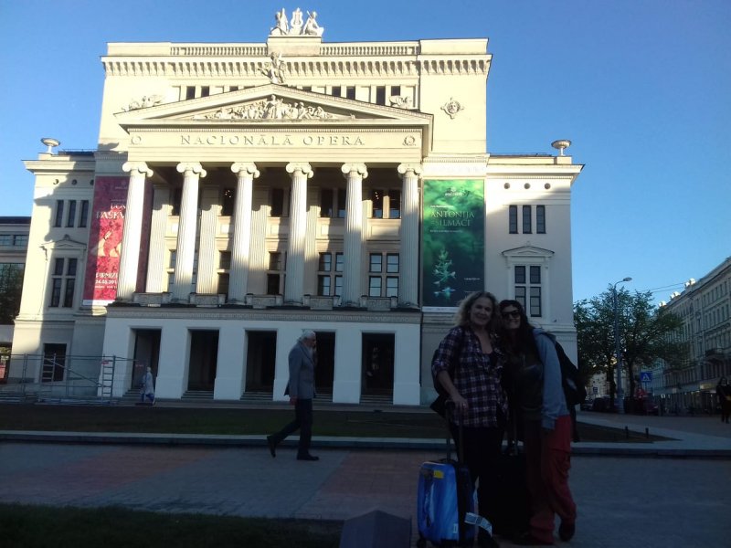 The Jewelry department of DIEK, at the third Transnational Meeting of the project  GOLDEN NETS (Erasmus +) at Liepaja, Latvia 