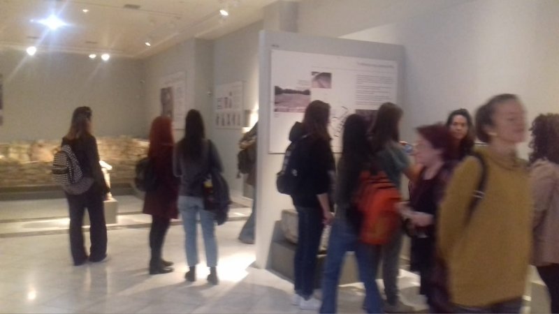 Εκπαιδευτική επίσκεψη της ειδικότητας Κοσμήματος στο Αρχαιολογικό Μουσείο της πόλης μας, στο πλαίσιο νέου Ευρωπαϊκού προγράμματος