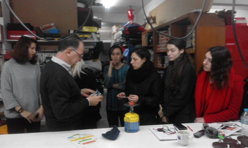 Educational visit of  Fashion Designer department, at clothing industries of our region 