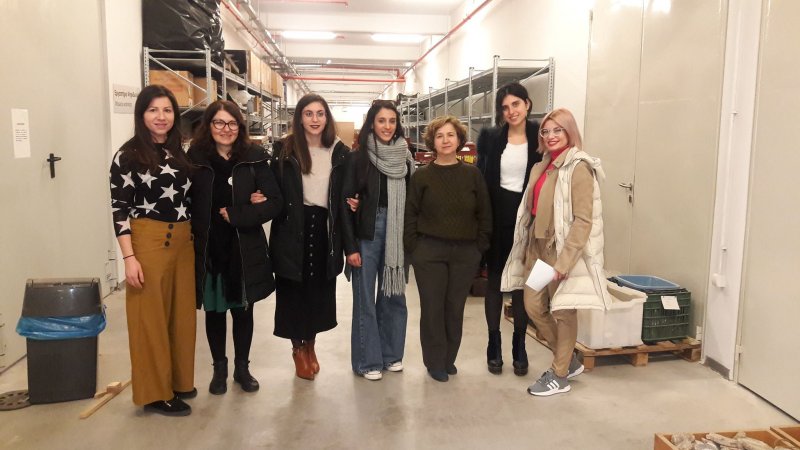 Εκπαιδευτική επίσκεψη της ειδικότητας Συντήρησης Έργων Τέχνης και Αρχαιοτήτων, στην ΕΦΑ Λάρισας και στο Διαχρονικό Μουσείο. 