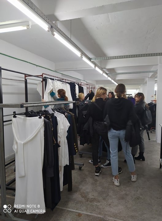 Educational visit at Fashion Enterprises of Volos for Fashion Department of DIEK and Vosonspso  