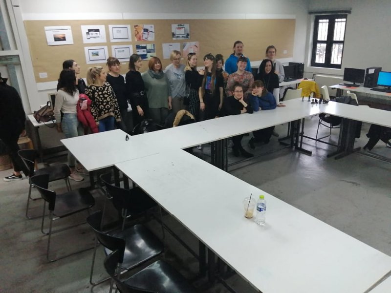 Students of Janis Rozentals Art School of Latvia at VTI of Volos Municipality