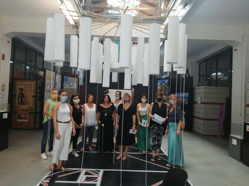  2nd Jewellery Travelling Exhibition of The Future is our Jewej Erasmus + project at VTI of Volos Municipality, KEKPA - DIEK 