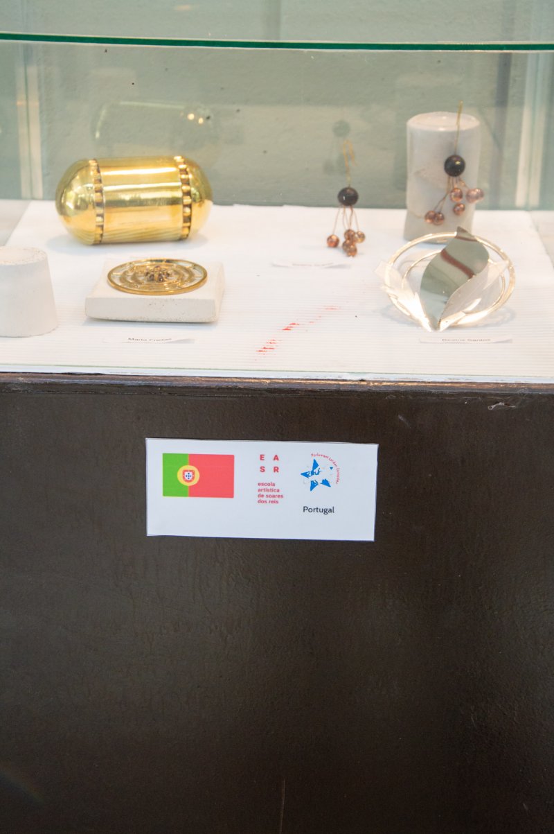 Pan-European Traveling Jewelry Exhibition by  the European Parliament of Silver and Goldsmith Schools,( P.L.E.), from 23/6 until 15/9 2021at the I.I.E.K of the Municipality of Volos ,  KEKPA-DIEK.