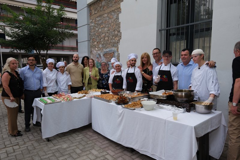 Annual exhibition of Students creations at VTI Volos Municipality