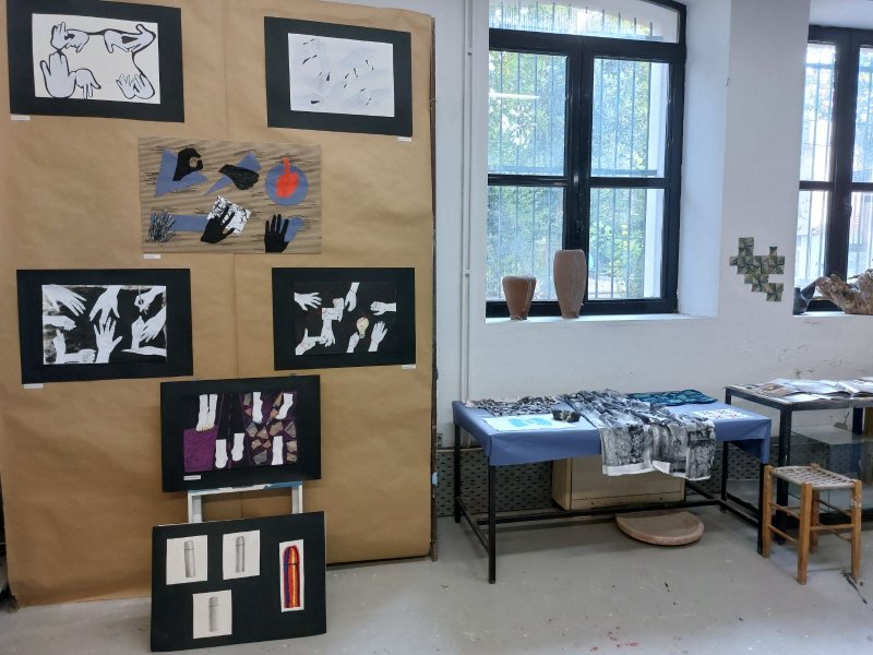 Annual exhibition of Students creations at VTI Volos Municipality