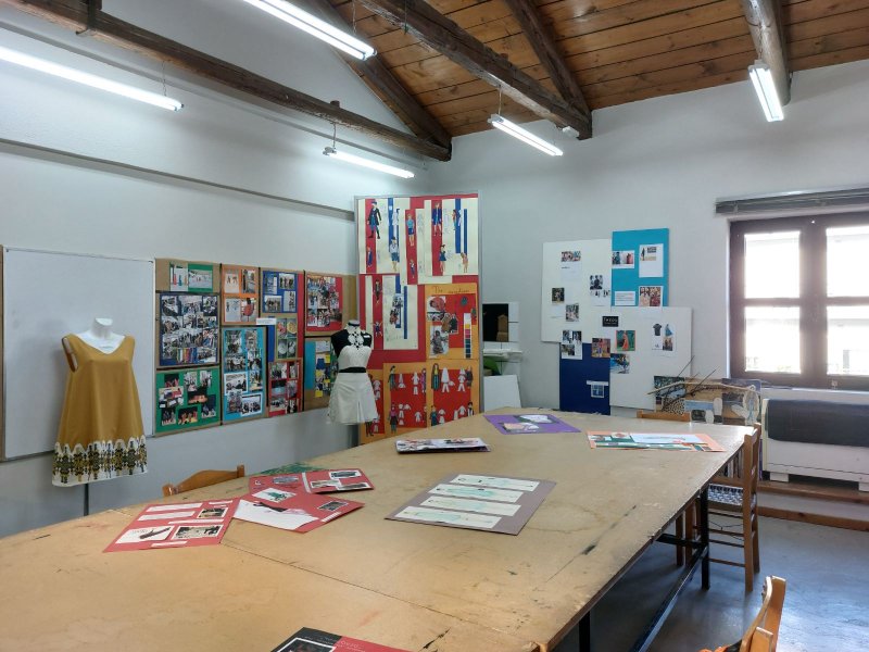 Annual exhibition of Students creations at VTI Volos Municipality