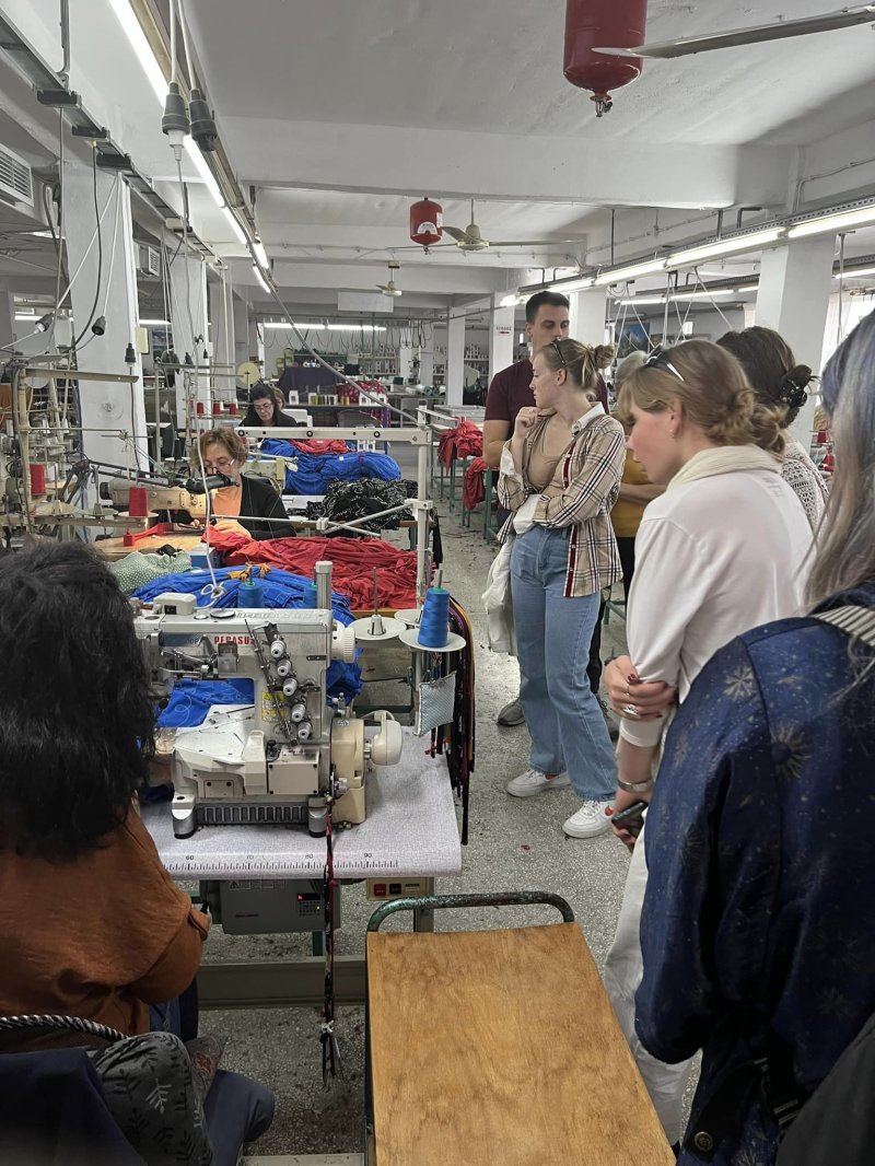 Fashion Designers of VTI Volos Municipality and Vosonspso at Clothing Factories of Volos 