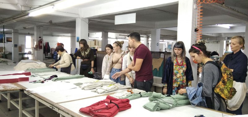 Fashion Designers of VTI Volos Municipality and Vosonspso at Clothing Factories of Volos 