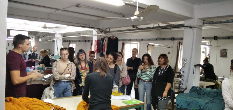 Fashion Designers of VTI Volos Municipality and Vosonspso at Clothing Factories of Volos 