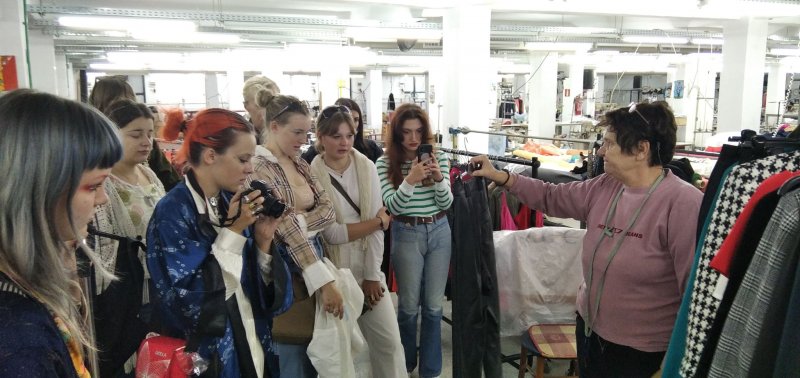 Fashion Designers of VTI Volos Municipality and Vosonspso at Clothing Factories of Volos 