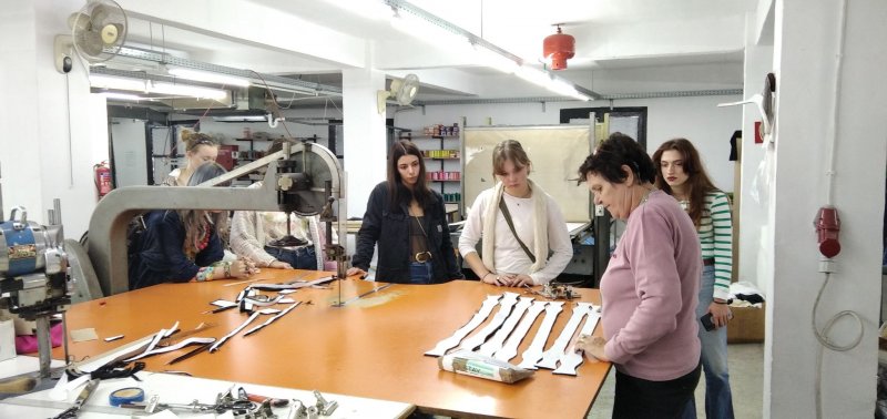 Fashion Designers of VTI Volos Municipality and Vosonspso at Clothing Factories of Volos 
