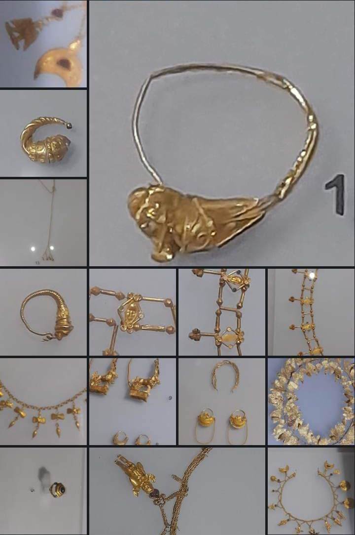 Looking forward for inspiration at Volos Archaeological Museum for Jewellry department 