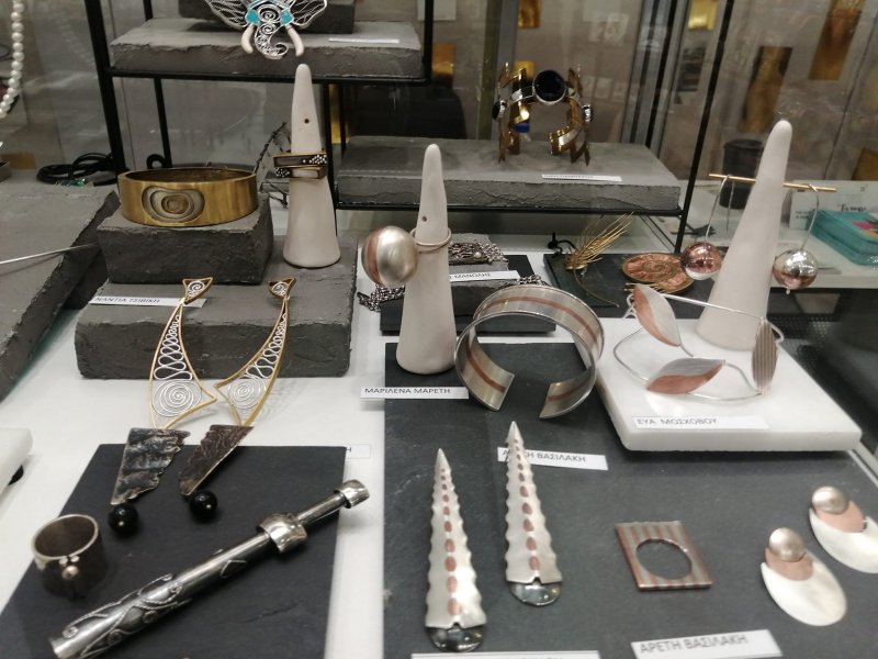 The department of Jewellery of VTI Volos Municipality at Athens International Jewellery Show