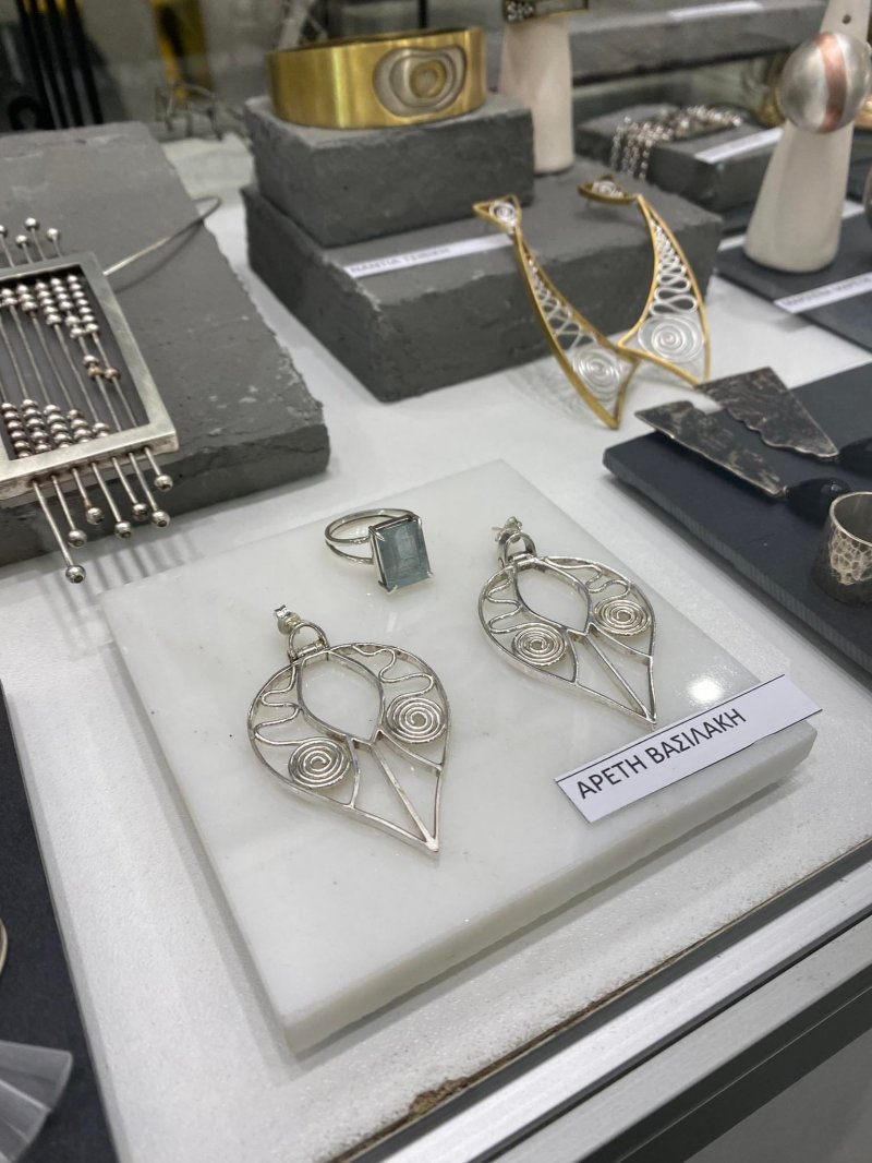 The department of Jewellery of VTI Volos Municipality at Athens International Jewellery Show