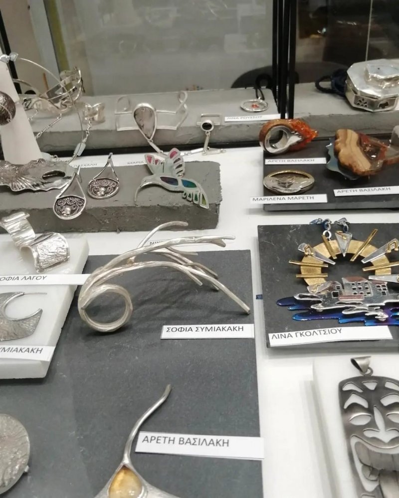 The department of Jewellery of VTI Volos Municipality at Athens International Jewellery Show