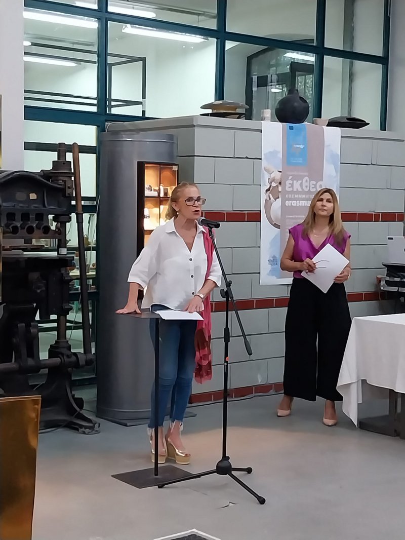 Annual exhibition of Students creations at VTI Volos Municipality