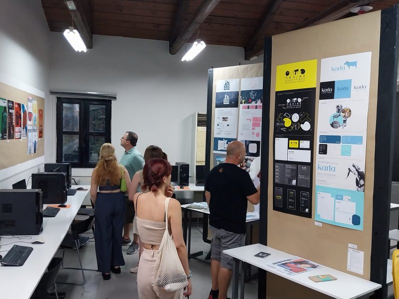 Annual exhibition of Students creations at VTI Volos Municipality