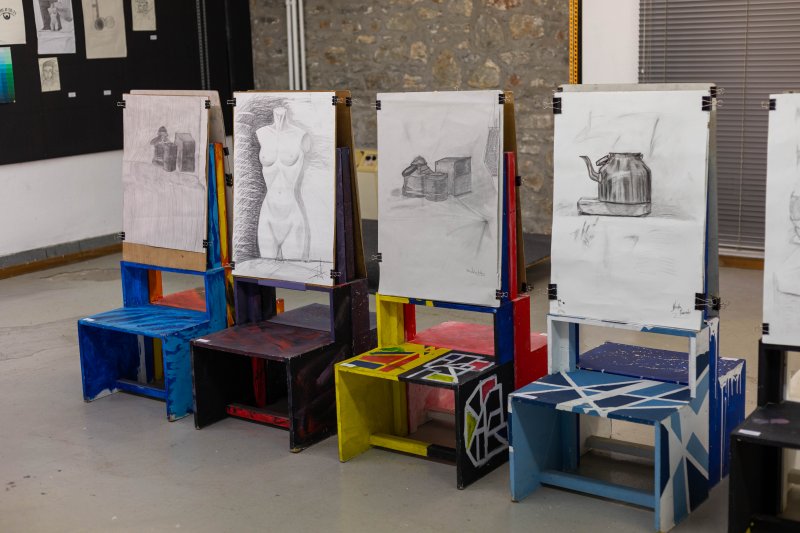 Annual exhibition of Students creations at VTI Volos Municipality