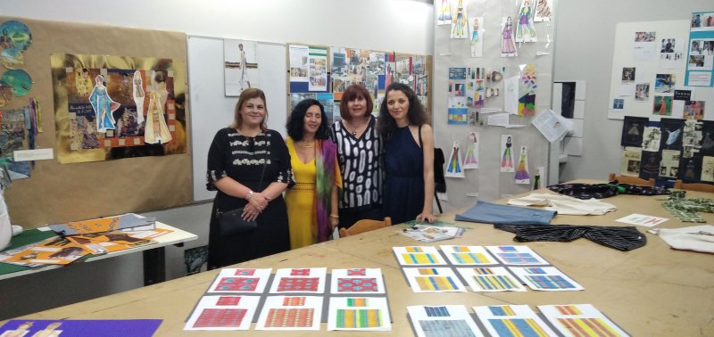 Annual exhibition of Students creations at VTI Volos Municipality