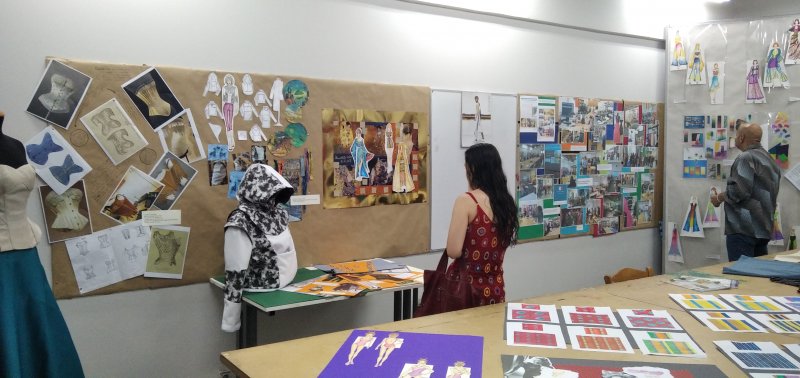 Annual exhibition of Students creations at VTI Volos Municipality