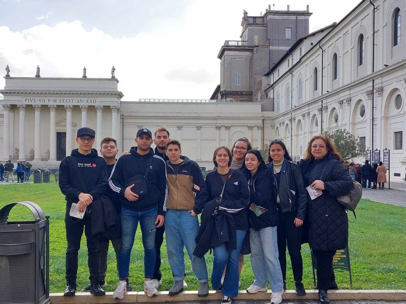 New Erasmus mobility at Rome for students and staff of  I.I.E.K Volos Municipality  KEKPA - DIEK  