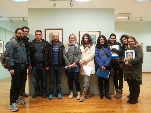 Εκπαιδευτικές επισκέψεις της ειδικότητας Συντήρησης Έργων Ζωγραφικής