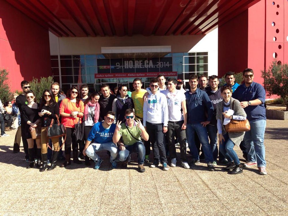 Σπουδαστές της ΚΕΚΠΑ-ΔΙΕΚ επισκεφτήκαν την έκθεση 9η HORECA 2014