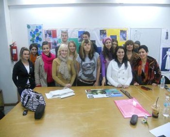 Επίσκεψη σπουδαστών από τη Λετονία