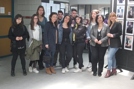 Εκπαιδευτική επίσκεψη του τμήματος Γραφικών Τεχνών - της Γ’ τάξης Λυκείου – του 1ου ΕΠΑΛ Βόλου, στο ΙΙΕΚ Δήμου Βόλου