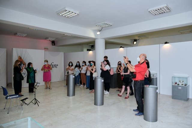 Opening ceremony of the Erasmus + project ‘The Future is our Jewel’ Jewelry exhibition at Giorgio de Chirico Art Center