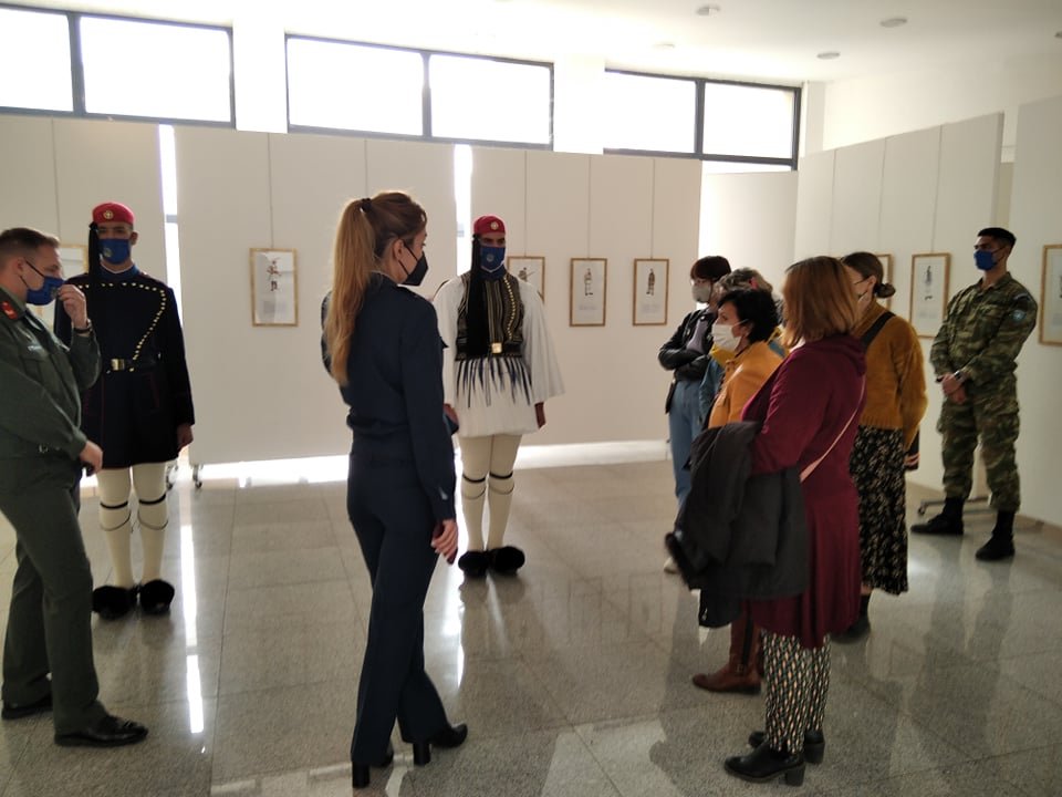 Εκπαιδευτική  επίσκεψη της ειδικότητας Σχεδιαστή Μόδας στην εκδήλωση της Προεδρικής Φρουράς για την Ευζωνική Στολή