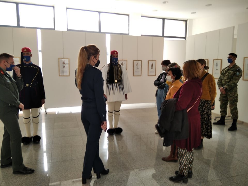 Εκπαιδευτική επίσκεψη της ειδικότητας Σχεδιαστή Μόδας στην εκδήλωση της Προεδρικής Φρουράς για την Ευζωνική Στολή