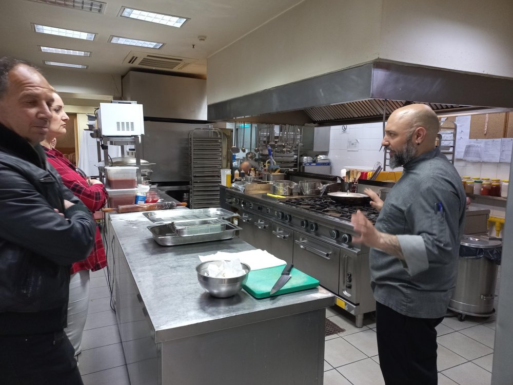 Εκπαιδευτική επίσκεψη της ειδικότητας Μαγειρικής Τέχνης στο Volos Palace hotel